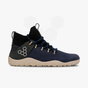 Blue Men's Vivobarefoot Magna FG Hiking Shoes | IN021RX