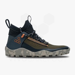Green Men's Vivobarefoot Magna Lite SG Hiking Shoes | IN028KW