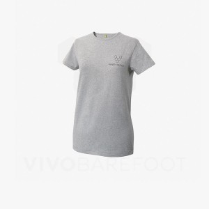 Grey Men's Vivobarefoot Rapanui Sport T Shirts | IN167BA