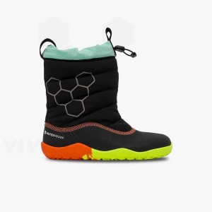Obsidian Kids' Vivobarefoot Lumi FG Shoes | IN399DO
