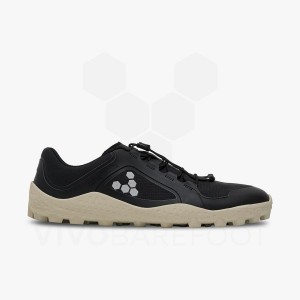 Obsidian Men's Vivobarefoot Primus Trail III All Weather SG Trail Running Shoes | IN077NN
