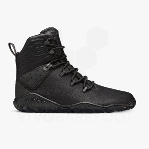 Obsidian Men's Vivobarefoot Tracker Forest Esc Hiking Shoes | IN032GY