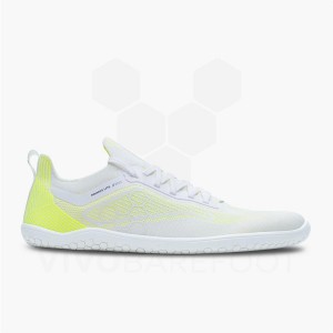 Yellow Men's Vivobarefoot Primus Lite Knit Training Shoes | IN097TL